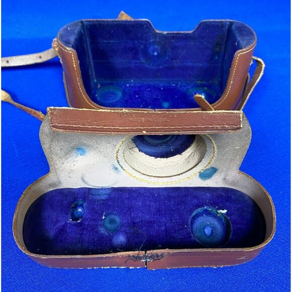 VTG Estate Argus 50MM Weston Film Speed Camera W/ Leather Case! Untested! 63 - Picture 12 of 14